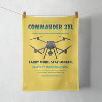 Thumbnail for Draganfly Commander 3XL design on yellow towel