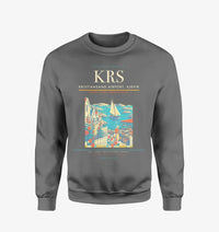 Thumbnail for Kristiansand Airport, Kjevik (KRS) design on gray sweatshirt