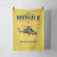 Thumbnail for Denel Rooivalk Mk 1F design on yellow towel