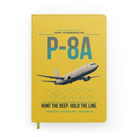 Thumbnail for P-8A Poseidon design on yellow notebook