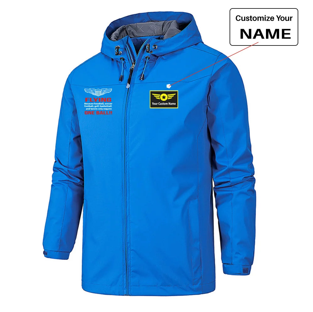Flying One Ball Rain Jacket - view 3