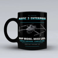 Thumbnail for Mavic 3 Enterprise Mug design on black dji