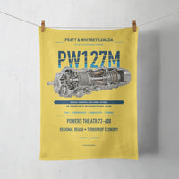 Thumbnail for PW127M design on yellow towel