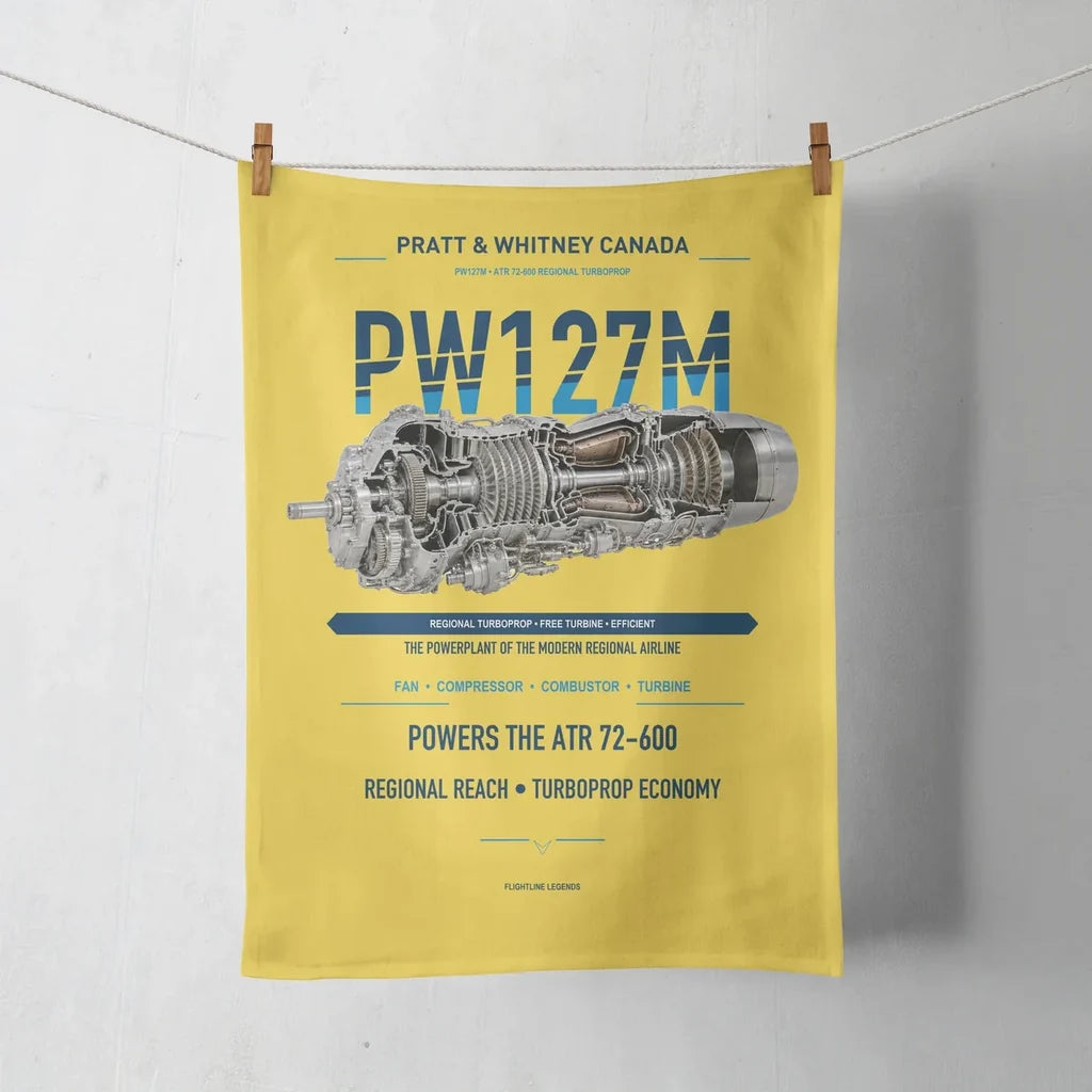 PW127M design on yellow towel