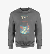 Thumbnail for Tampere-Pirkkala Airport (TMP) design on gray sweatshirt