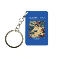 Thumbnail for VINTAGE G4106 - The Radio Room - Designed Key Chain design on blue