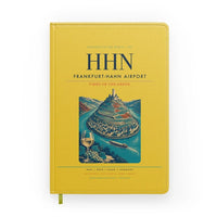 Thumbnail for Frankfurt-Hahn Airport (HHN) design on yellow notebook