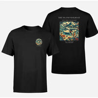 Thumbnail for VINTAGE G4065 - The Island Mailboat - Double-Side T-Shirt design on black double side t shirt