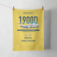 Thumbnail for Beechcraft 1900D design on yellow towel