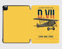 Thumbnail for Fokker D.VII design on yellow ipad tablet case