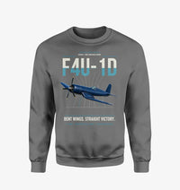 Thumbnail for F4U-1D Corsair design on gray sweatshirt