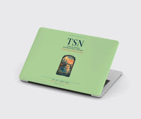 Thumbnail for Tianjin Binhai International Airport (TSN) design on light green MacBook case