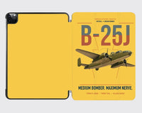 Thumbnail for B-25J Mitchell design on yellow ipad tablet case