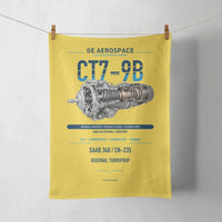 Thumbnail for CT7-9B design on yellow towel