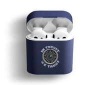 Thumbnail for In Thrust We Trust (Vol 2) AirPods plastic case - Dark Blue