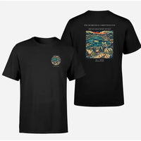 Thumbnail for VINTAGE G4449 - The Homefield Christmas Eve - Double-Side T-Shirt design on black double side t shirt