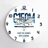 Thumbnail for Cessna 150M design on white no frame wall clock