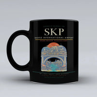 Thumbnail for Skopje International Airport SKP Mug - Black