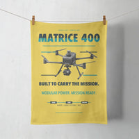 Thumbnail for DJI Matrice 400 design on yellow towel