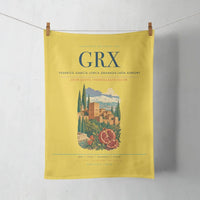 Thumbnail for Federico García Lorca Granada-Jaén Airport (GRX) design on yellow towel
