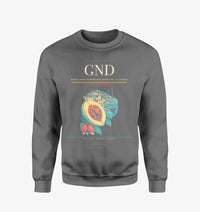 Thumbnail for Maurice Bishop International Airport (GND) design on gray sweatshirt