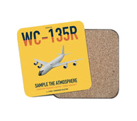Thumbnail for WC-135R Constant Phoenix design on yellow 1 piece coaster