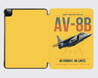 Thumbnail for AV-8B Harrier II design on yellow ipad tablet case