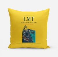 Thumbnail for Klamath Falls Airport (LMT) design on yellow pillow