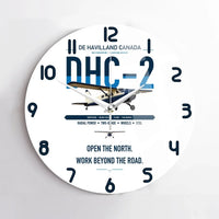 Thumbnail for DHC-2 Beaver Mk I design on white no frame wall clock