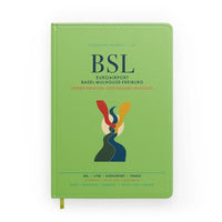 Thumbnail for EuroAirport Basel-Mulhouse-Freiburg (BSL) design on light green notebook