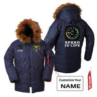 Thumbnail for Speed Is Life Bomber Jacket - view 3