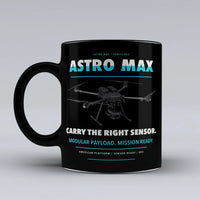 Thumbnail for Astro Max Mug design on black freefly