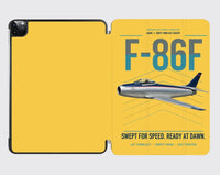 Thumbnail for F-86F Sabre design on yellow ipad tablet case