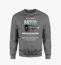 Thumbnail for BR710 design on gray sweatshirt
