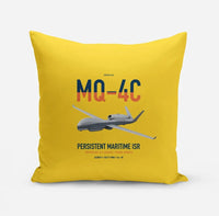 Thumbnail for MQ-4C Triton IFC-4 design on yellow pillow