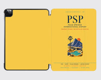 Thumbnail for Palm Springs International Airport (PSP) design on yellow ipad tablet case