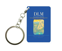 Thumbnail for Dalaman Airport DLM Key Chain design on blue key chain