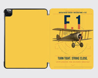 Thumbnail for Sopwith Camel F.1 design on yellow ipad tablet case