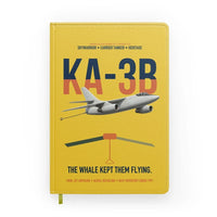 Thumbnail for KA-3B Skywarrior design on yellow notebook