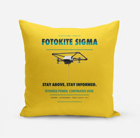 Thumbnail for Fotokite Sigma design on yellow pillow