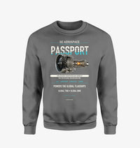 Thumbnail for PASSPORT design on gray sweatshirt