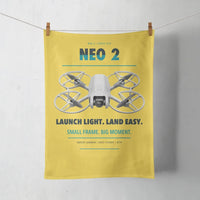 Thumbnail for DJI Neo 2 design on yellow towel