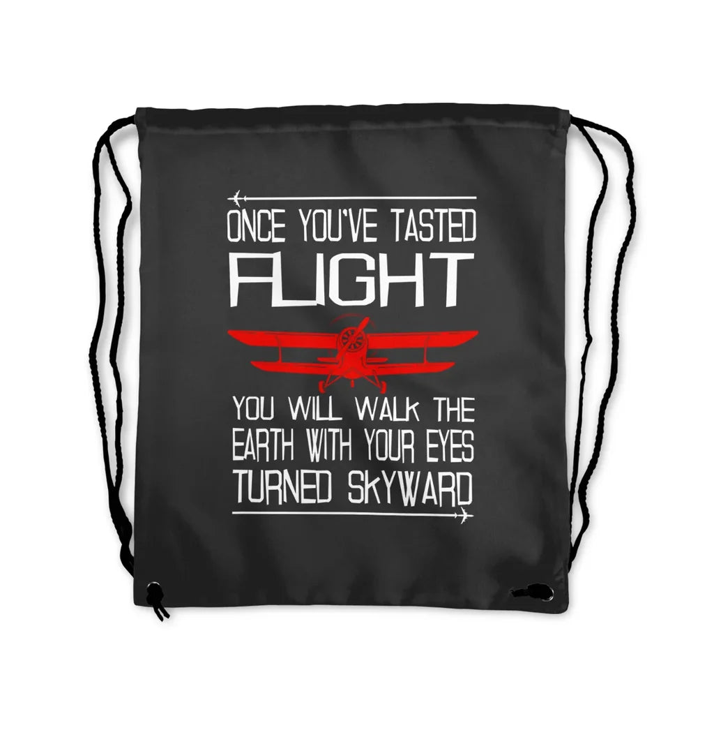 Once You've Tasted Flight Drawstring Bag - view 3