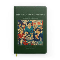 Thumbnail for VINTAGE G4087 - The Champagne Service - Designed Notebooks design on darkgreen