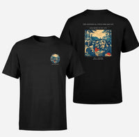 Thumbnail for VINTAGE G4511 - The Dispersal Field Breakfast - Double-Side T-Shirt design on black double side t shirt