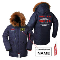 Thumbnail for Rule 1 - Pilot is Bomber Jacket - view 3