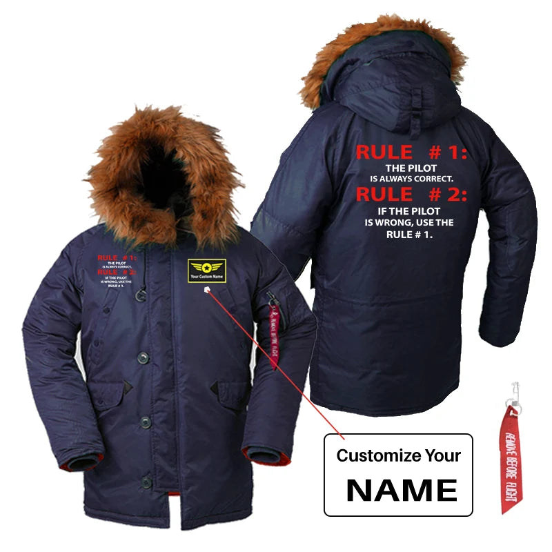 Rule 1 - Pilot is Bomber Jacket - view 3