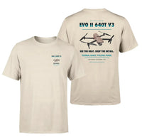Thumbnail for Autel EVO II Dual 640T V3 design on beige t shirt