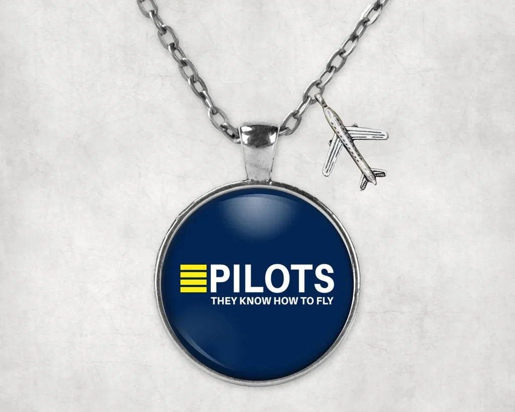 Pilots They Know How To Necklace - view 3