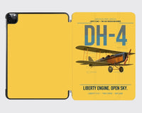 Thumbnail for Airco DH-4 Liberty Plane design on yellow ipad tablet case